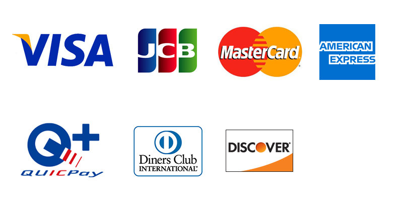 VISA・JCB・MasterCard
